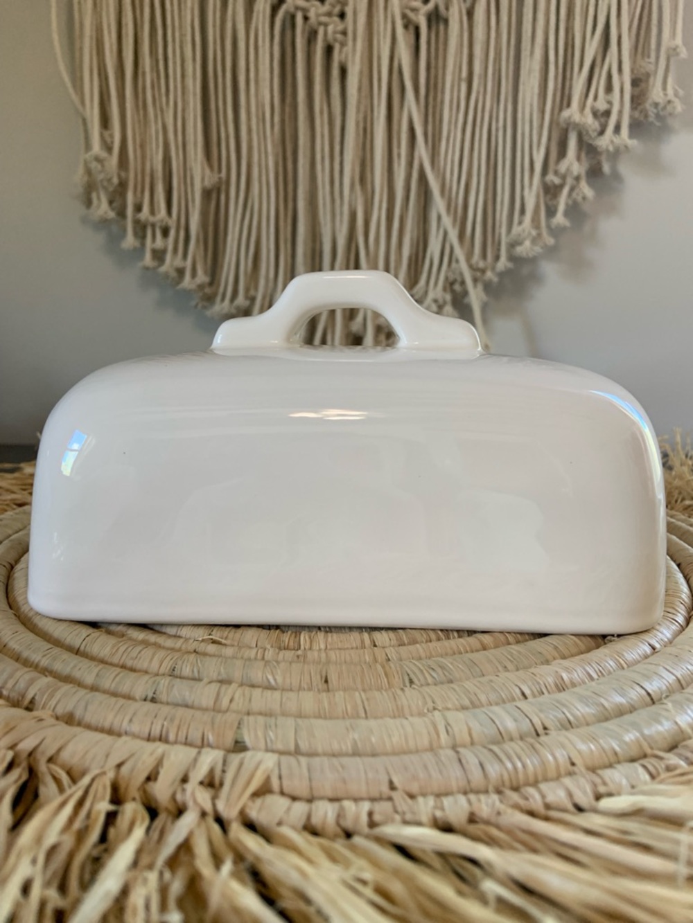RAE DUNN BUTTER Clay LL Butter Dish - Picture 9 of 14